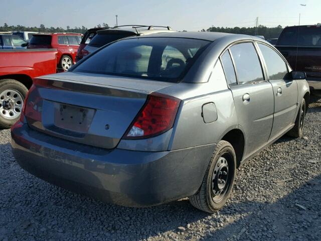 1G8AJ55FX6Z123881 - 2006 SATURN ION LEVEL GRAY photo 4