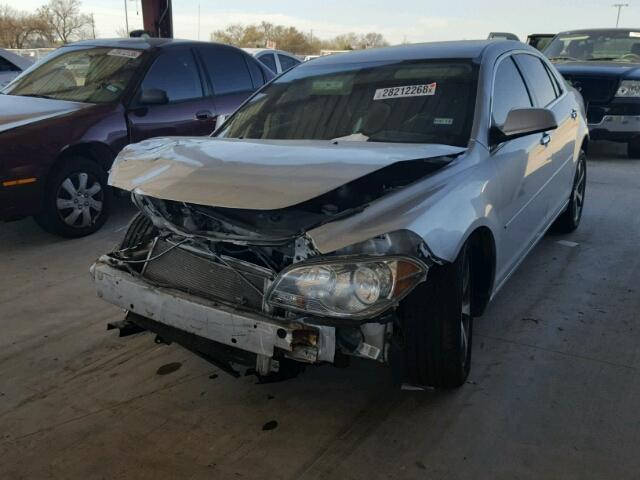 1G1ZC5E08CF117419 - 2012 CHEVROLET MALIBU 1LT 银色 照片 2