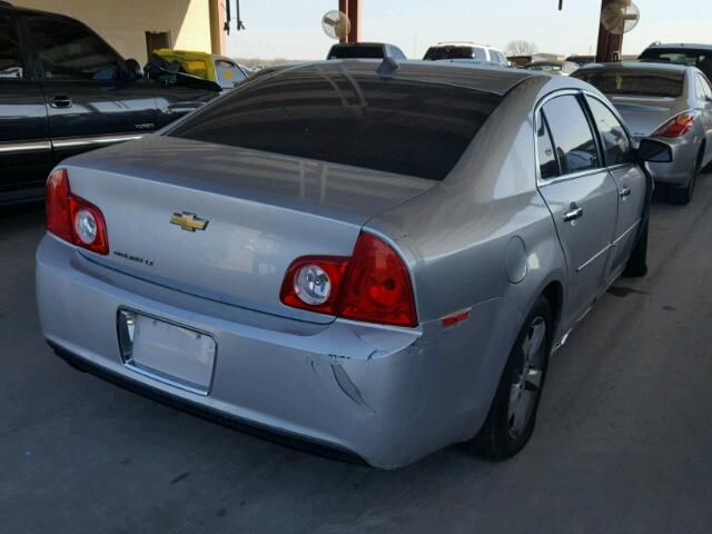 1G1ZC5E08CF117419 - 2012 CHEVROLET MALIBU 1LT 银色 照片 4