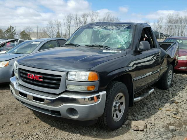 1GTEK14X55Z332936 - 2005 GMC NEW SIERRA GRAY photo 2