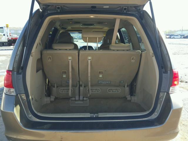 5FNRL38788B404632 - 2008 HONDA ODYSSEY EX GOLD photo 9