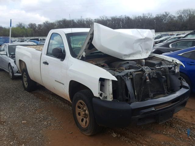 1GCPCPEA9AZ141324 - 2010 CHEVROLET SILVERADO WHITE photo 1