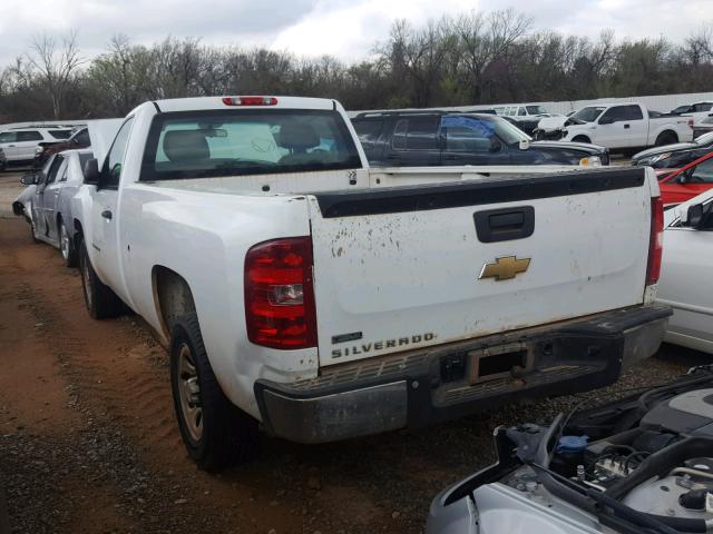 1GCPCPEA9AZ141324 - 2010 CHEVROLET SILVERADO WHITE photo 3