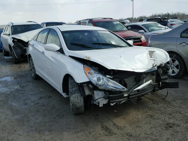 5NPEC4ABXDH804092 - 2013 HYUNDAI SONATA SE WHITE photo 1