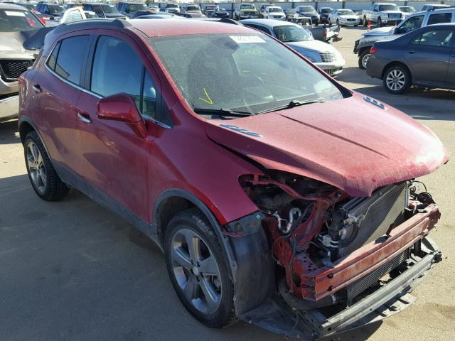 KL4CJFSB9DB167926 - 2013 BUICK ENCORE CON RED photo 1