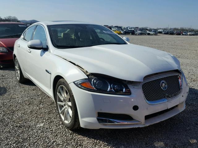 SAJWA0FB2CLS29851 - 2012 JAGUAR XF WHITE photo 1