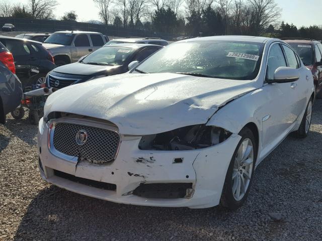 SAJWA0FB2CLS29851 - 2012 JAGUAR XF WHITE photo 2