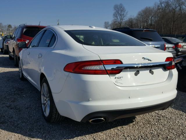 SAJWA0FB2CLS29851 - 2012 JAGUAR XF WHITE photo 3