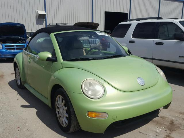 3VWCM21Y04M306245 - 2004 VOLKSWAGEN NEW BEETLE 绿色 照片 1