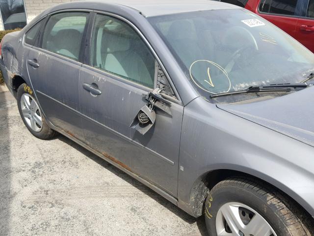 2G1WB55K469164368 - 2006 CHEVROLET IMPALA LS GRAY photo 10