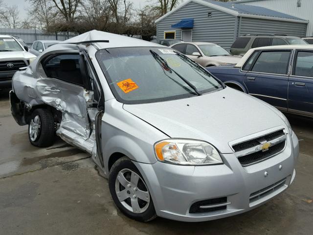 KL1TD5DEXBB131715 - 2011 CHEVROLET AVEO LS 银色 照片 1