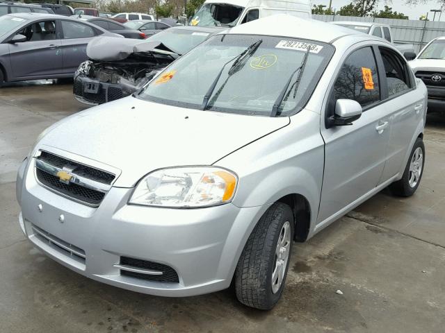 KL1TD5DEXBB131715 - 2011 CHEVROLET AVEO LS 银色 照片 2