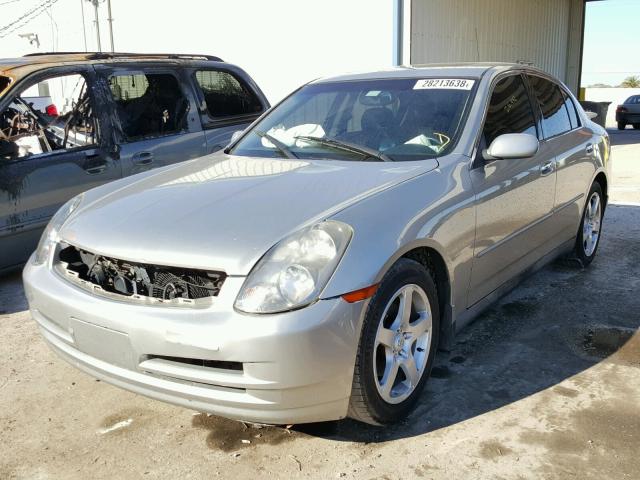 JNKCV51E93M329393 - 2003 INFINITI G35 GRAY photo 2