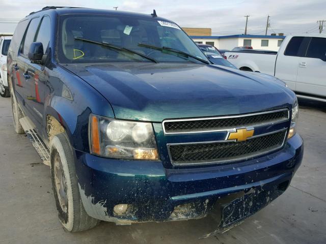 1GNFK16387R277147 - 2007 CHEVROLET SUBURBAN K GREEN photo 1