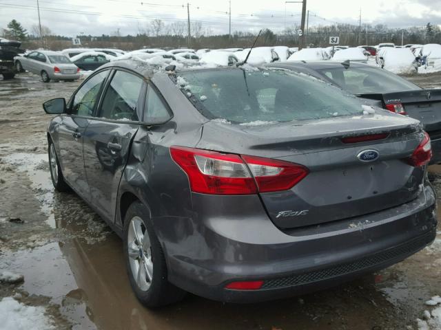 1FADP3F20DL367868 - 2013 FORD FOCUS SE GRAY photo 3