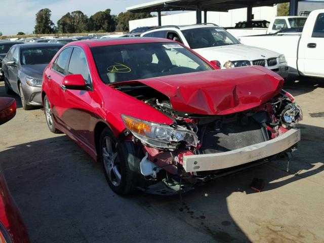 JH4CU2F88CC016250 - 2012 ACURA TSX SE RED photo 1