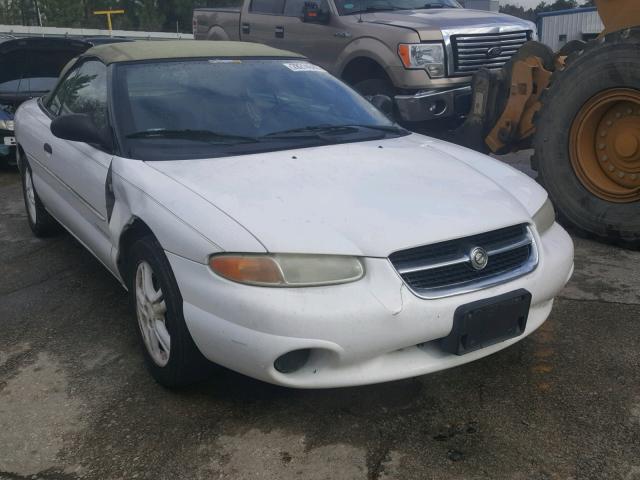 3C3EL45H9WT217355 - 1998 CHRYSLER SEBRING JX WHITE photo 1