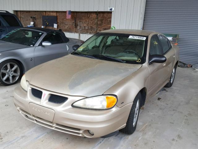 1G2NF52E94C141166 - 2004 PONTIAC GRAND AM S ოქროსფერი ფოტო 2