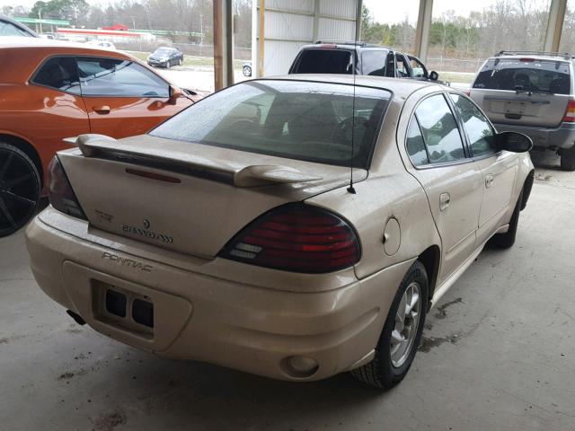 1G2NF52E94C141166 - 2004 PONTIAC GRAND AM S ოქროსფერი ფოტო 4