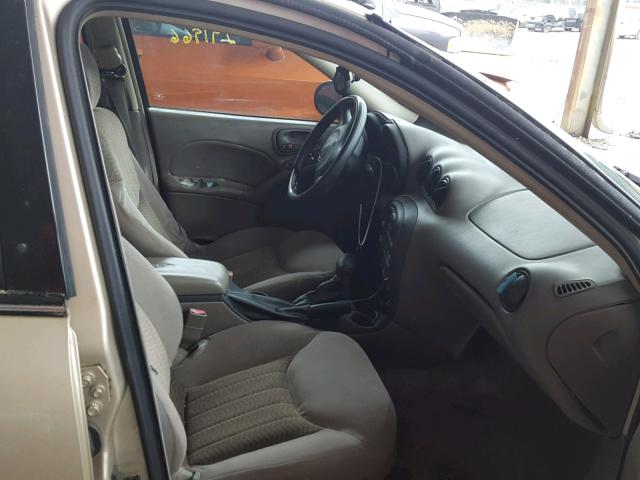 1G2NF52E94C141166 - 2004 PONTIAC GRAND AM S ოქროსფერი ფოტო 5