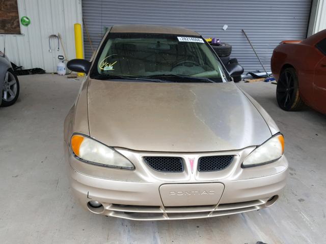 1G2NF52E94C141166 - 2004 PONTIAC GRAND AM S ოქროსფერი ფოტო 9