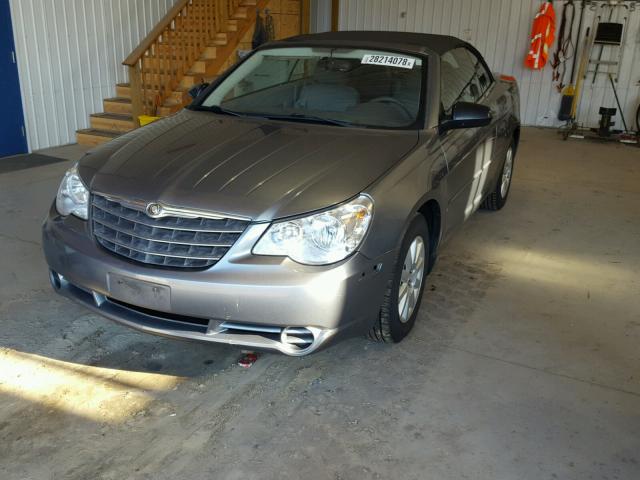 1C3LC45K48N676220 - 2008 CHRYSLER SEBRING SILVER photo 2