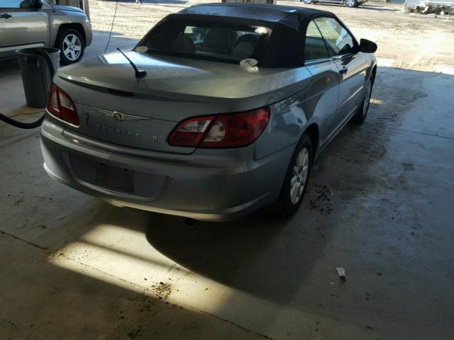 1C3LC45K48N676220 - 2008 CHRYSLER SEBRING SILVER photo 4