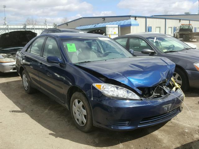 4T1BE30K76U154036 - 2006 TOYOTA CAMRY LE BLUE photo 1