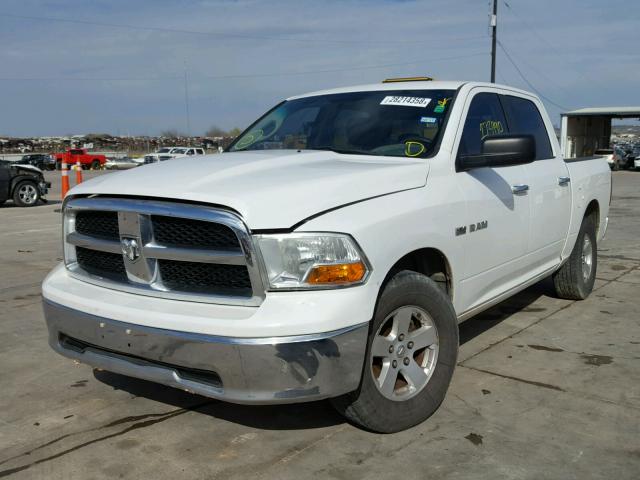 1D7RB1CT4AS205815 - 2010 DODGE RAM 1500 WHITE photo 2