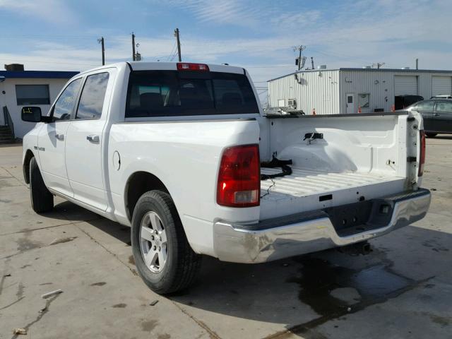 1D7RB1CT4AS205815 - 2010 DODGE RAM 1500 WHITE photo 3