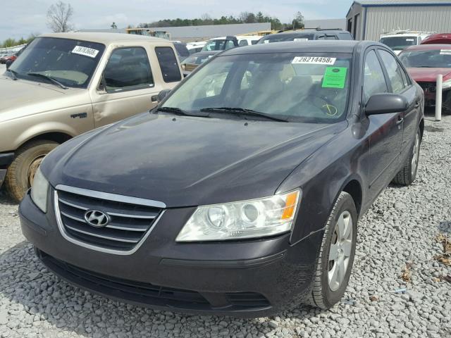 5NPET46C09H500049 - 2009 HYUNDAI SONATA GLS GRAY photo 2