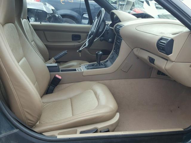 4USCH7325VLE04278 - 1997 BMW Z3 1.9 Зеленый фото 5