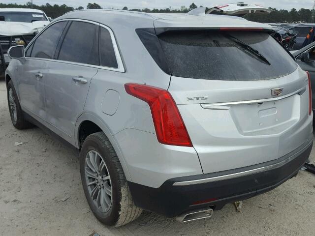 1GYKNBRS7HZ249956 - 2017 CADILLAC XT5 LUXURY SILVER photo 3