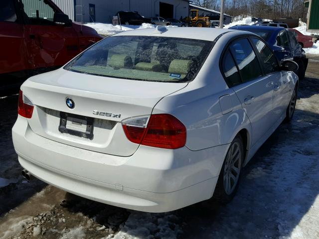 WBAVD13506KV08793 - 2006 BMW 325 XI WHITE photo 4