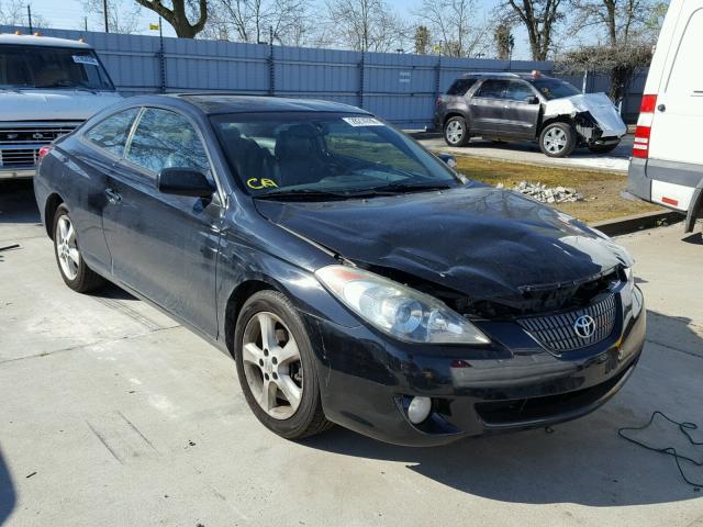 4T1CA30PX4U001658 - 2004 TOYOTA CAMRY SOLA BLACK photo 1