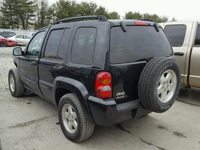 1J4GL58K74W112669 - 2004 JEEP LIBERTY LI BLACK photo 3