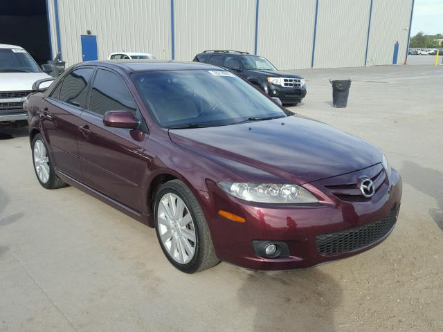 1YVHP80C165M26485 - 2006 MAZDA 6 I MAROON photo 1