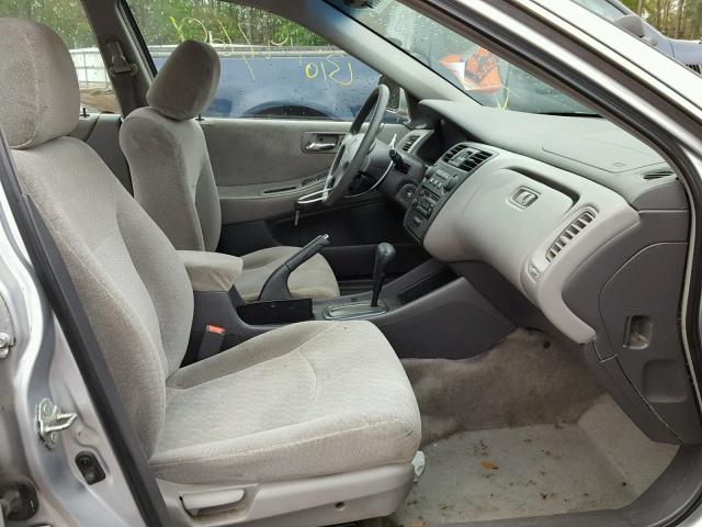 3HGCG56412G709181 - 2002 HONDA ACCORD LX SILVER photo 5