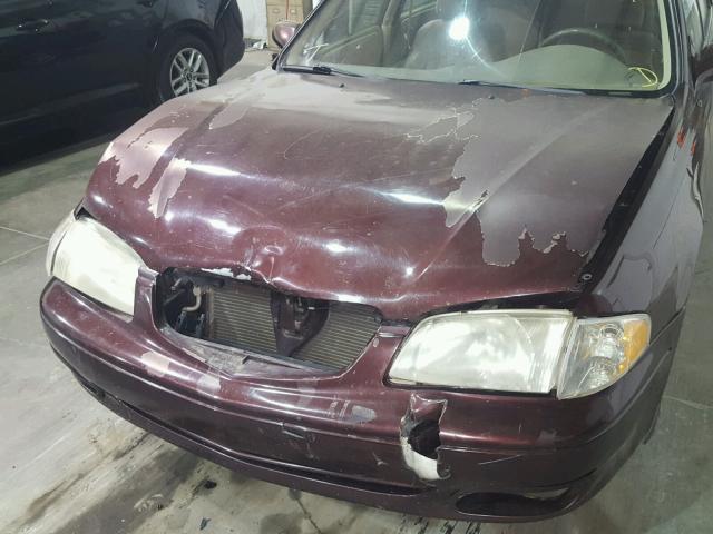 1YVGF22C625302327 - 2002 MAZDA 626 LX MAROON photo 9