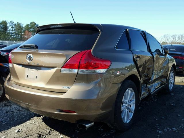 4T3BE11A59U007686 - 2009 TOYOTA VENZA BASE GOLD photo 4