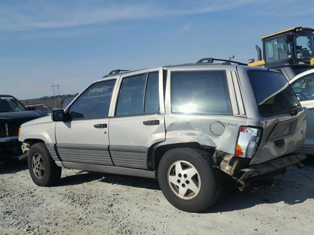 1J4GZ58Y8RC260387 - 1994 JEEP GRAND CHER GRAY photo 3