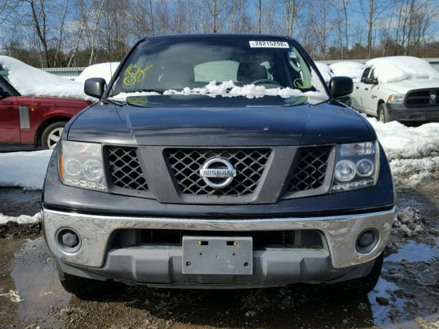 1N6AD09W97C430762 - 2007 NISSAN FRONTIER C BLACK photo 9