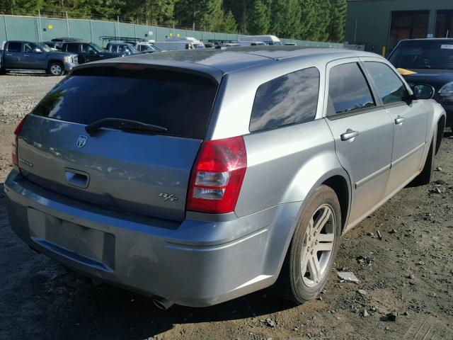 2D8GV57266H312379 - 2006 DODGE MAGNUM R/T BLUE photo 4