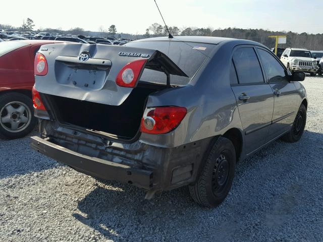 1NXBR32E67Z898594 - 2007 TOYOTA COROLLA CE GRAY photo 4