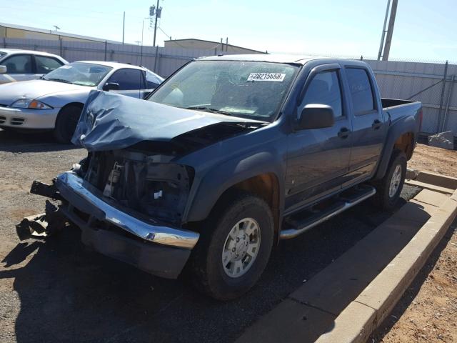 1GCDS136X68117726 - 2006 CHEVROLET COLORADO GRAY photo 2