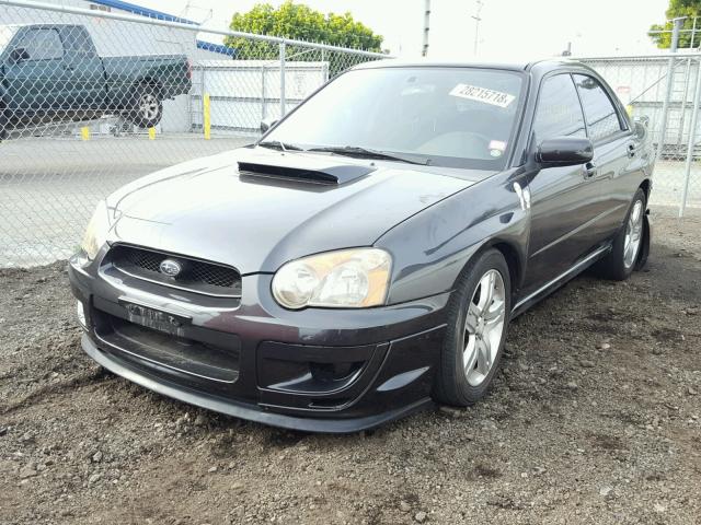 JF1GD29664G519238 - 2004 SUBARU IMPREZA WR BLACK photo 2