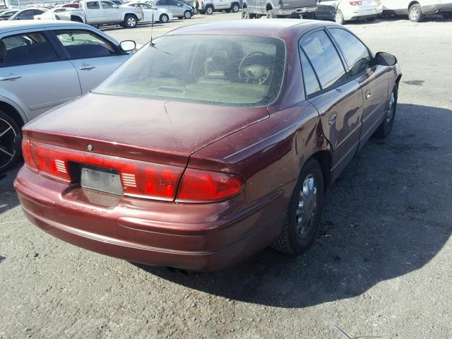 2G4WB55K611246001 - 2001 BUICK REGAL LS MAROON photo 4