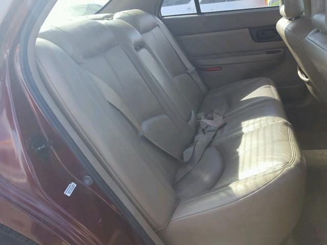 2G4WB55K611246001 - 2001 BUICK REGAL LS 栗色 照片 6