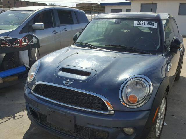 WMWZG3C5XBTY30060 - 2011 MINI COOPER S C BLUE photo 2