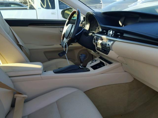 JTHBK1GG4E2142034 - 2014 LEXUS ES 350 WHITE photo 5